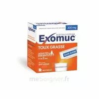 Exomuc 200 Mg, Granulés Pour Solution Buvable En Sachet 24 Sachets/3g à Libourne