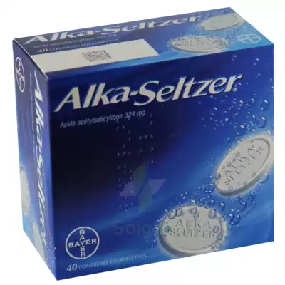 Alka Seltzer 324 Mg, Comprimé Effervescent B/40 à Libourne