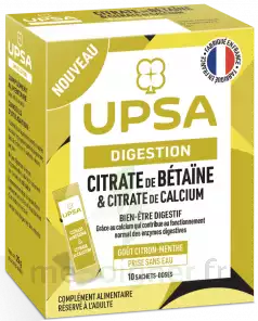 Upsa Citrate De Bétaïne & Citrate De Calcium Poudre 10 Sachets à Libourne